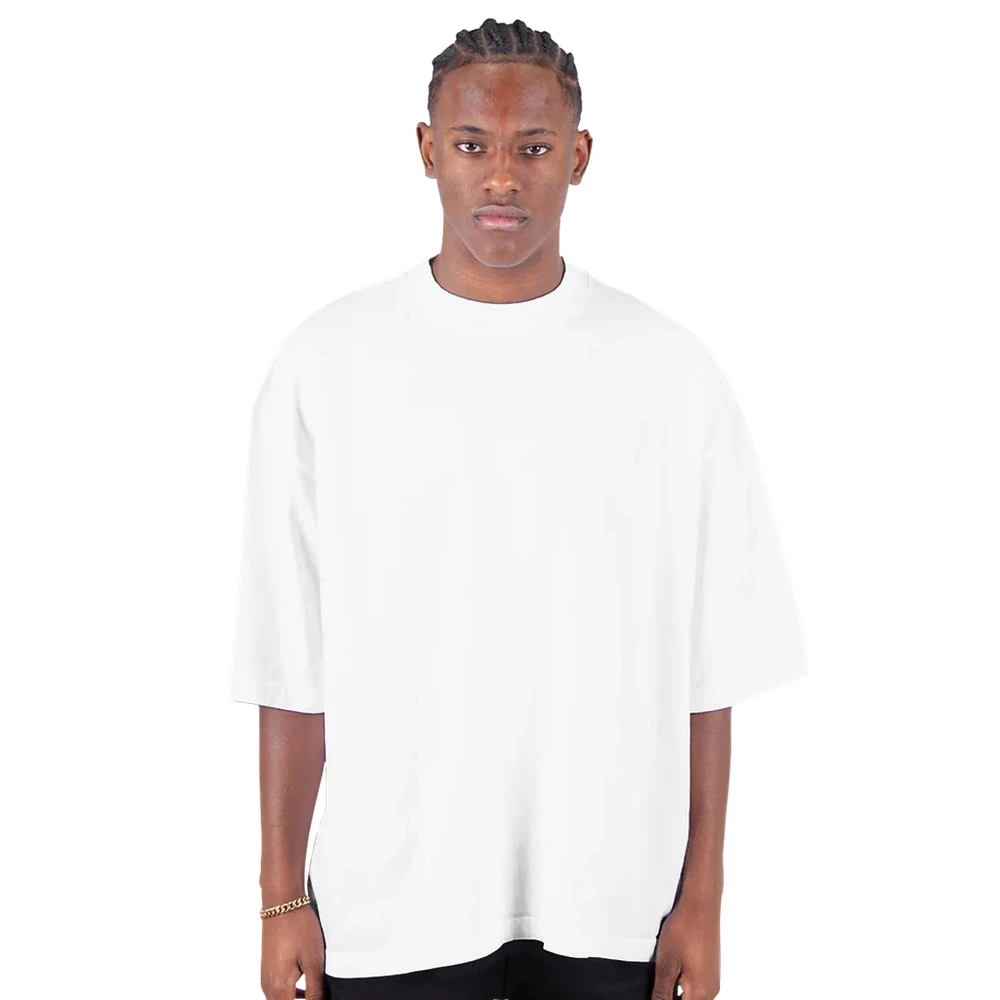 Men’s Oversized Drop-Shoulder Crewneck T-Shirt | Shaka Wear SHGDD